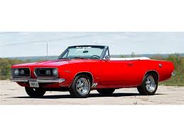 Image result for Bright Red 1967 Barracuda