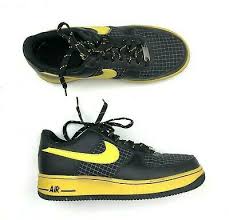 Nike Air Force 1 Boys Black Ad Ebay Url Nike Boys Air Force 1 Shoes Size 6 5 Black Yellow 314192 072 Sneakers Nike Air Boys Shoes Sneakers