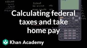 If you require a new invitation, please contact the company administrator. Calculating Federal Taxes And Take Home Pay Video Khan Academy