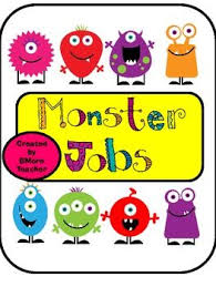Monster Themed Classroom Jobs Classroom Jobs Monster Theme Classroom Classroom Helpers