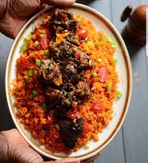 A fresh, speedy couscous recipe for two, topped with pomegranate seeds and roast turkey slices. Jollof Couscous By Yummymedley Quick Easy Recipe The Feedfeed