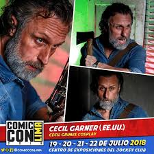 Walkers tenemos buenas noticias‼️ 🔴El día Viernes estaremos anunciando  como participar para ganar una entrada a la Comic Con Lima 🔴Estaremos  participando con algunas exhibiciones de TWD, con nuestra Cabeza de Winslow