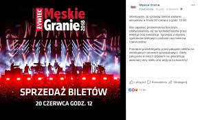 Będzie osiem koncertów w czterech miastach. Meskie Granie 2018 Kiedy I Gdzie Kupisz Bilety Antyradio