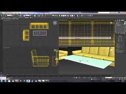 تعلم العمل بواسطة برنامج 3d Max عمل الاثاث Youtube