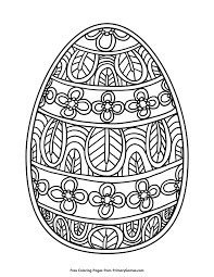 Celebrate the prettiest part of easter with a crochet egg. Pin On Coloring Pages