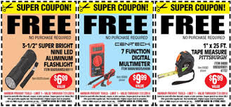 Harbor Freight Coupons Free Flashlight Multimeter And Tape Measure At Harbor Freight Harbor Freight Coupon Harbor Freight Tools Multimeter