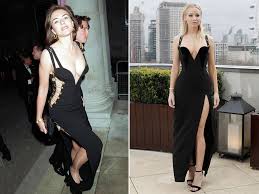 While hurley's look is one of the best celebrity costumes so far this year,. Jennifer Lawrence Channels Elizabeth Hurley In That Safety Pin Dress