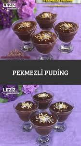 Pekmezli Puding Leziz Yemeklerim Yemek Tarifi Puding Yemek Gida