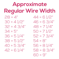 Porcelynne Heavy Gauge Nylon Coated Regular Metal Replacement Wire Underwire For Bras Size 44 2 Pairs 36f Ddd 38e Dd 40d 42c 44b 46a