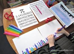 As a class or grade, create a pi day chain with loops of construction paper using a different color for each of the 10 digits. Celebrate Pi Day With These 8 Fun Crafts