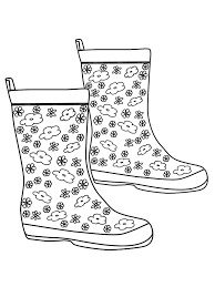 Png file is 8 1/2″ x 11″ letter size that is printable from any home inkjet or laser. Rainboots Coloring Page 1001coloring Com