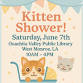 Kitten Shower!