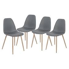 Merax Pp035967eaa Eames Style Fabric Dining Chairs Set Of Https Www Amazon Com Dp Eames Style Dining Chair Fabric Dining Chairs Modern Dining Side Chairs