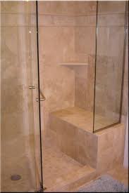 Large shower enclosure with seat. Tiling Installation Delta C Construction Inc Glamorous Bathroom Decor Bathroom Interior Design Bathrooms Remodel