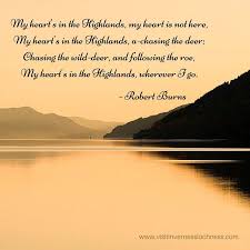 My Heart Is In The Highlands I Robert Burns Night Robert Burns