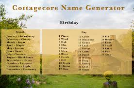 I Made A Cottagecore Name Generator Cottagecore Como Escribir Escribeme Escribir