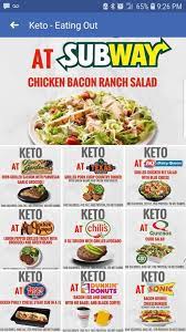 Pin By Ariel Roper Odom On Healthy Keto Fast Food Keto Fast Food Options Keto Fast