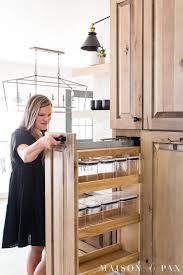 Better still, if you have a kitchen island, this is the perfect scenario for a two toned kitchen. White And Wood Kitchen Reveal Part 1 Cabinets Maison De Pax