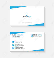 Their services make the process of designing a unique and professional logo amazingly simple and easy. Simple Business Card Template Design Royalty Free Cliparts Vectors And Stock Illustration Image 122377689