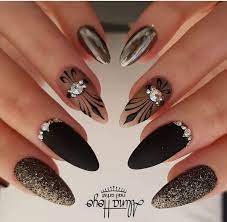 Nye Nails Nye Nails Nail Drawing New Years Nail Designs