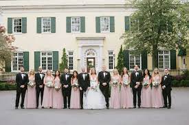 The Mansion At Oyster Bay Woodbury Ny New York Wedding Photography Dress Wedding Gown Bouquet Spring Cherr Bay Wedding Wedding Photography Bridal Party Wedding