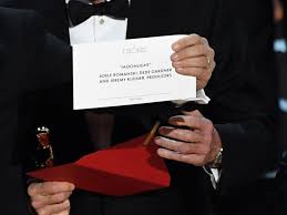 Moonlight, you guys won best picture. it was, without a doubt, the most shocking moment in oscars history. The Oscars Unprecedented Moonlight La La Land Best Picture Mix Up Explained Vox