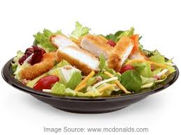 the mcdonald s salad the