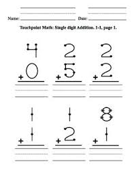 Touchpoint Math Worksheets Teaching Resources Tpt