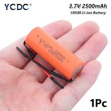 It can also be made with 3.8v or 3.85v, and max voltage 4.3v or 4.35v respectively. 18500 Li Ion Battery Rechargeable 3 7v 2500mah High Quality Batteries Flat Top Buy From 3 On Joom E Commerce Platform