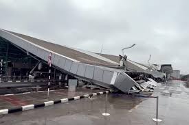 Delhi Airport Roof Collapses Killing One and Injuring Eight