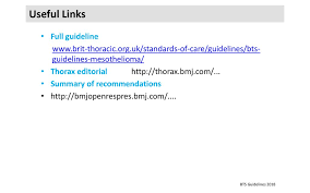 Nccn clinical practice guidelines in oncology (nccn guidelines®) malignant pleural mesothelioma version 2.2019 — april 1, 2019 continue Investigation And Management Of Malignant Pleural Mesothelioma Ppt Download