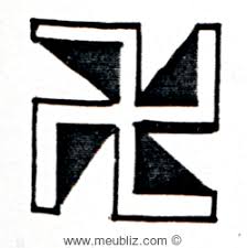 La croix gammée, ou svastika, est un symbole ancien que l'on trouve dans de nombreuses cultures il y incorpore la croix gammée et les trois couleurs du drapeau de l'allemagne impériale (rouge, noir aujourd'hui, les symboles du nazisme, notamment le drapeau à la croix gammée, sont interdits dans. Definition D Un Svastika Croix Basque Courbe Croix Nazie Droite