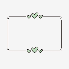 Black And White Simple Background Frame Creative Border Simple And Natural Love Heart Shape Graffiti Frame Beautiful Texture Cute Cartoon Border Frame Png And Vector With Transparent Background For Bullet Journal Ideas Pages Bullet Journal Writing Bullet