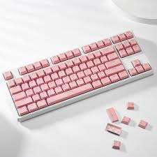 Nacodex 84 key cute bluetooth keyboard, portable thin wireless keyboard with round keycap/kawaii cat ears design, aesthetic keyboard compatible with android windows ios (pink) 5.0 out of 5 stars 4 $35.99 $ 35. Redragon X Ltc Pink Double Shot Pbt 104 Keycaps Set With Translucent Layer Redragonshop