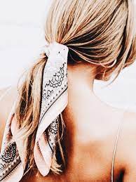 Pinterest Cperrinoo Summer Hairstyles Hair Styles Scarf Hairstyles