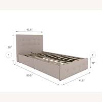 Link to the instruction manual included below. Wayfair Houchins Upholstered Storage Platform Bed Twin Aptdeco