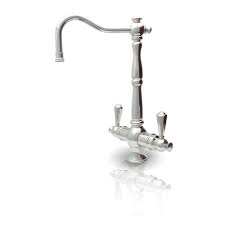 Apec Water Systems Rialto 2 Handle Instant Hot And Cold Reverse Osmosis Drinking Water Dispenser Faucet In Chrome Faucet Hc Ria Cm The Home Depot Faucet Water Dispenser Chrome Faucet