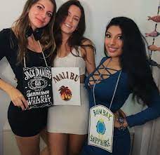 Maybe you would like to learn more about one of these? Alcohol Bottle Halloween Costume Bombay Dry Gin Sapphire Malibu Coconut Rum Jack Daniel Halloween Costumes Friends Alcohol Halloween Costumes Halloween Outfits