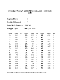We did not find results for: Dasar Kunci Jawaban Simak Ui 2010 Kode 209 Dan 309