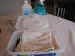 homemade clorox disinfecting wipes