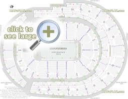 bridgestone arena seat row numbers detailed seating chart