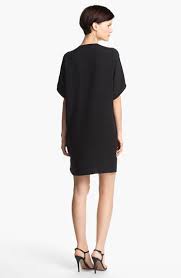 Vince Trapunto Silk Shift Dress Nordstrom