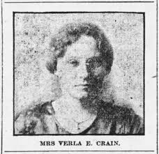 Verla E. Babbitt Crain (1887-1921)