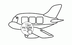Airplane Coloring Page For Preschoolers Transportation Coloring Pages Printables Free Wuppsy C Airplane Coloring Pages Coloring Pages Tractor Coloring Pages