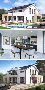 Modernes Haus Mit Satteldach Architektur Design Ideen Innen Moderne Hauser Mit Satteldach Haus Design Einfamilienhaus Bauen