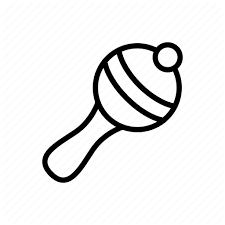 Baby Rattle Sound Toy Icon Download On Iconfinder Rattle Icon Sound