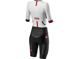 Tyr women's padded carbon zip back tri suit. Castelli Free Sanremo Women Tri Suit Einteiler Short Sleeve Ss M White Black