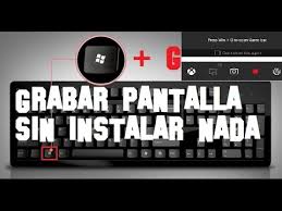 Check spelling or type a new query. Como Grabar Pantalla De Tu Pc En Windows 10 Sin Instalar Programas Youtube