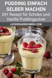 Pudding Selber Machen Diy Rezept Fur Puddingpulver Ohne Zucker Rezepte Pudding Selber Machen Puddingpulver