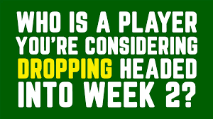 Fantasy footballers ретвитнул(а) fantasy footballers. Fantasy Footballers On Twitter Who S A Player You Re Considering Dropping Fantasyfootball